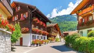 Brienz 4K - A Swiss Village Walking Tour in Enchanting Switzerland - The Hidden Swiss Fairytale