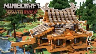 Minecraft: How to Build a Large Japanese House | Traditional Build Tutorial