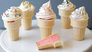 How to Make Cupcake Cones | Ice Cream Cone Cupcakes Recipe