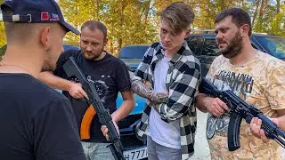 ГОПНИКИ ПРИЖАЛИ МАШИНУ В ТУПИК. ПОЛИЦЕЙСКИЙ ПОМОГ РАЗОБРАТЬСЯ С ГОПОТОЙ