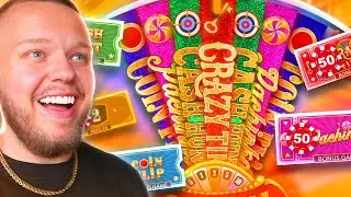 I TRIED THE BEST BETTING STRATEGY ON THE CRAZY TIME LIVE GAME SHOW!?