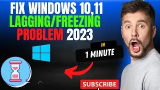 How to Fix Window 10,11 Lagging Problem 2023 || Window 10 Lagging and Freezing Fix