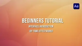 After Effects Beginner Tutorial in Tamil - Part 2