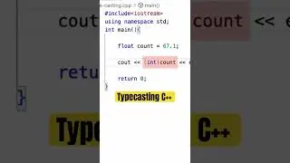 Typecasting in C++