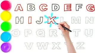 Abc for Kids | Writing ABCD Alphabet for Kids | Alphabet writing study | Learn the Alphabet | A to Z