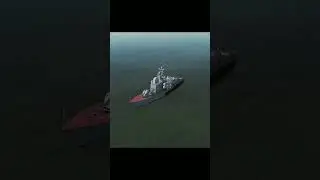 Missile attack on Molniya enemy ship