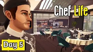 We Are Striving For Michelin STARS  - Chef Life: A Restaurant Simulator - Day 5