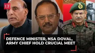 Captain Deepak killed in Doda | Defence Minister Rajnath, NSA Doval, Army chief hold crucial meet