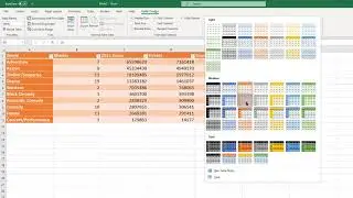 Excel Certification Prep - Create Excel Tables from Cell Ranges