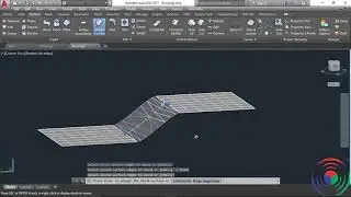 Autodesk AutoCAD: How to use Surface Blend Command in Autodesk AutoCAD