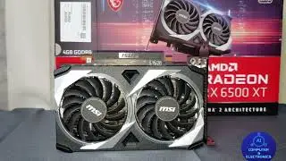 AMD RADEON RX 6500 XT UNBOXING