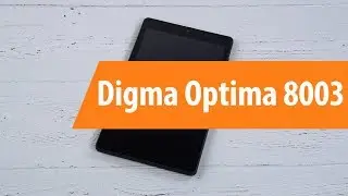 Распаковка Digma Optima 8003 / Unboxing Digma Optima 8003