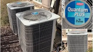 Six Bryant Quantum Plus Heat Pumps, And other random units