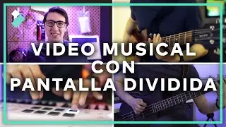 Cómo hacer un VIDEO de MÚSICA con PANTALLA DIVIDIDA - Multipantalla | Filmora9