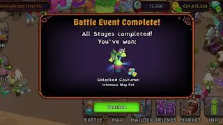 My Singing Monsters – Mane Event (completed) / Прошёл миссию Событие Гривы