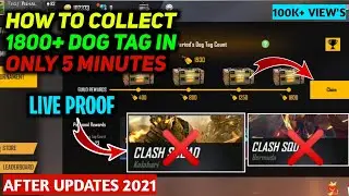 XXXTentacion- HOW TO COLLECT FREE FIRE DOG TAG WITHIN 30 MINUTES LATEST TRICK || New Tricks 2021