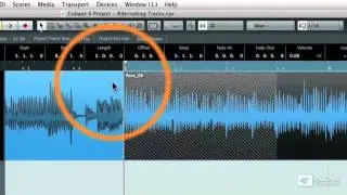 Cubase 6 105: Working With Audio - 16 When and How to use Crossfades