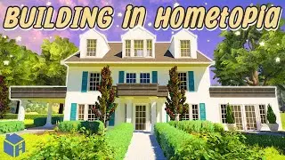 This game's build mode is BETTER than Bloxburg's?? | (HOMETOPIA: First Look!)