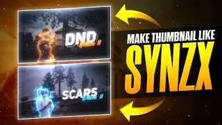 How To Make Thumbnail Like Synzx On Android 😱 | PUBG/BGMI Thumbnail Tutorial