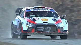 2024 Hyundai i20 N Rally1 Hybrid Turbo engine sounds | Thierry Neuville @ WRC Rallye Monte-Carlo