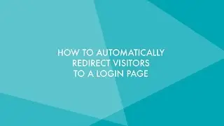 How to Automatically Redirect Visitors to a WordPress Login Page