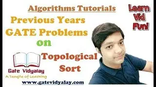 Previous Years GATE Problems on Topological Sorting | Important