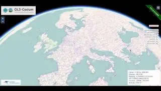 OL3-Cesium Switch 2D/3D: OpenLayers V3 and Cesium