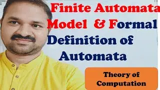 Finite Automata Model || Formal Definition || TOC || FLAT || Theory of Computation