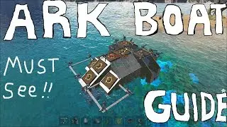 Light Aircraft Carrier Tutorial, Deadly PvP motorboat - Ark Survival Evolved