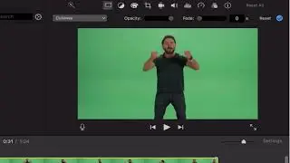 iMovie for Mac- Advanced Techniques (Green Screen)