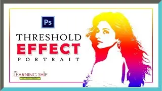 Photoshop Tutorial | Deepika Padukone Threshold Effect