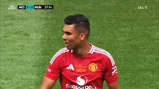 Casemiro vs Man City [10/08/2024] HD