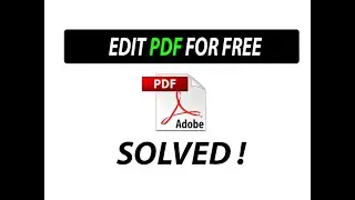 🔥 How to Edit PDF for Free