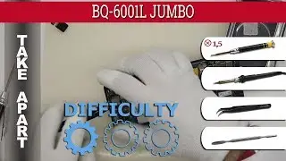 How to disassemble 📱 BQ-6001L JUMBO Take apart Tutorial