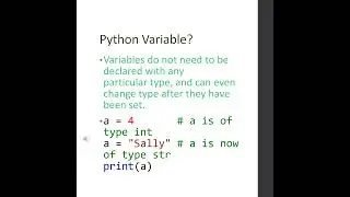 Python Variables 3 - Python Tutorial Series - Crack Software Tutorial