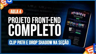 Clip Path e Drop Shadow na Seção Aprender - Curso de HTML e CSS [Aula 4]