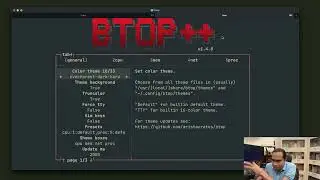 btop++: A modern, sleek and intuitive system monitoring tool for the Linux Terminal.