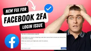 Working Fix! | Facebook 2 Factor Authentication Problem | Locked Out of Facebook 2FA Bypass