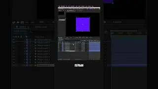 Упорядочиваем слои на таймлайне в After Effects #aftereffects #афтерэффектс