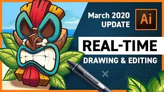 Illustrator March 2020 UPDATE - Real-time Drawing and Editing