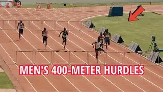 Men's 400m Hurdles Final Olympics Games Trials 2024