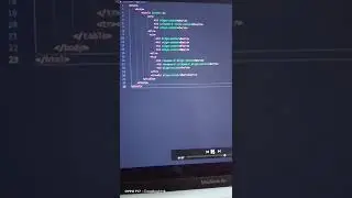 html code using table tags / html for beginners 