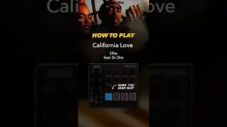 Learn How to Play 2Pac's ‘California Love’ Part 1(the Iconic Beat)! 🥁