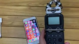 Use Zoom H5 as External Micro for iPhone