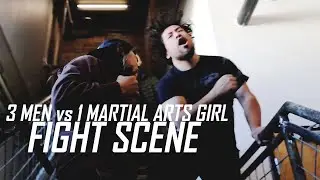 3 MEN vs 1 MARTIAL ARTS GIRL