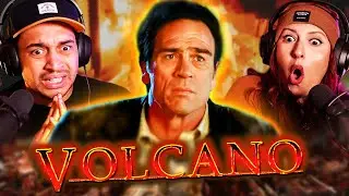 VOLCANO (1997) MOVIE REACTION - OUR DISASTER FILM JOURNEY BEGINS - FIRST TIME WATCHING - REVIEW