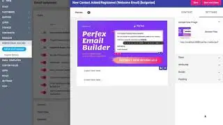 Drag and Drop Perfex CRM Email Builder