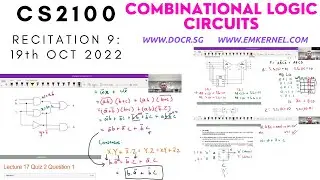 CS2100 Recitation 9