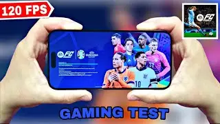 EA SPORTS FC MOBILE 24 | IPHONE 15 PRO MAX GAMING TEST | ULTRA GRAPHICS GAMEPLAY [120 FPS]