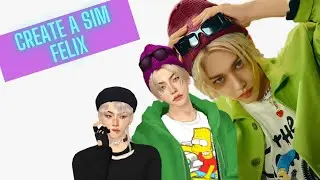 Sims 4| CAS - Felix (Stray Kids)  + CC Folder + Sim Download